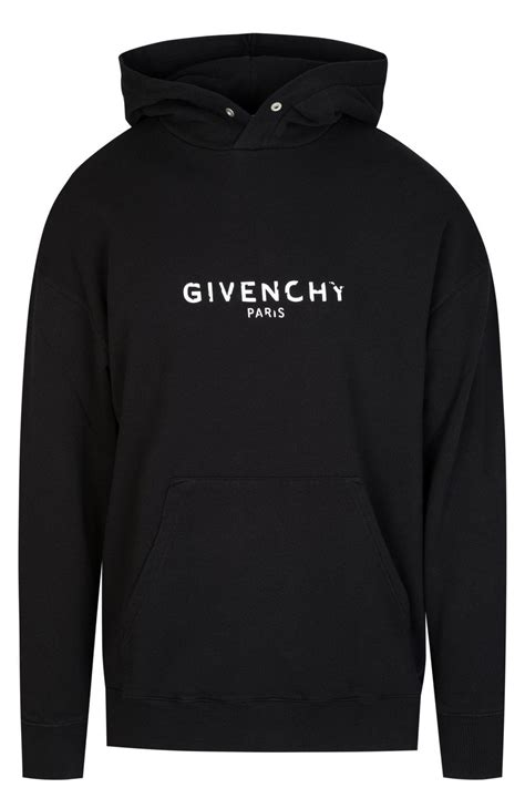 givenchy distressed hoodie